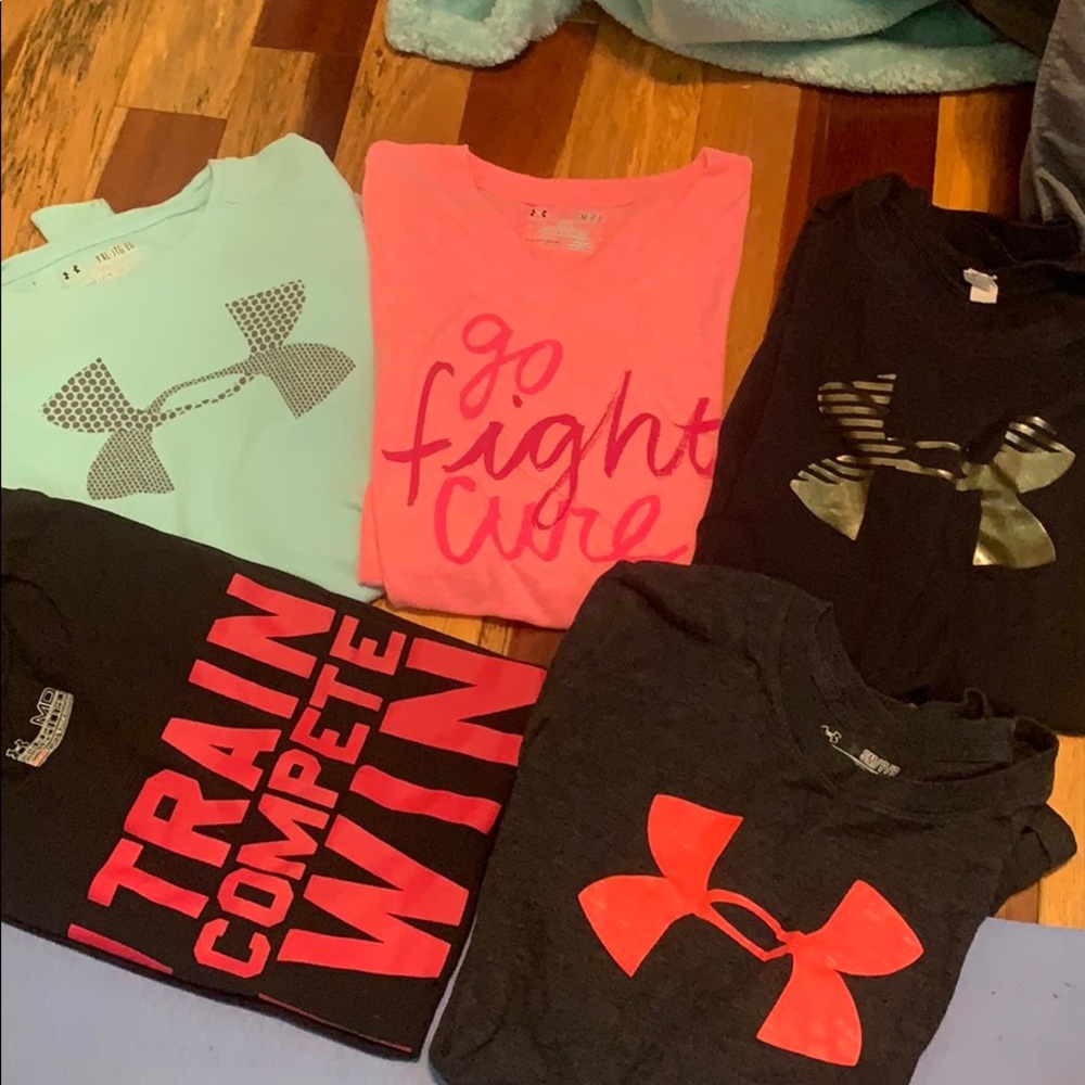under armor shirts bundle